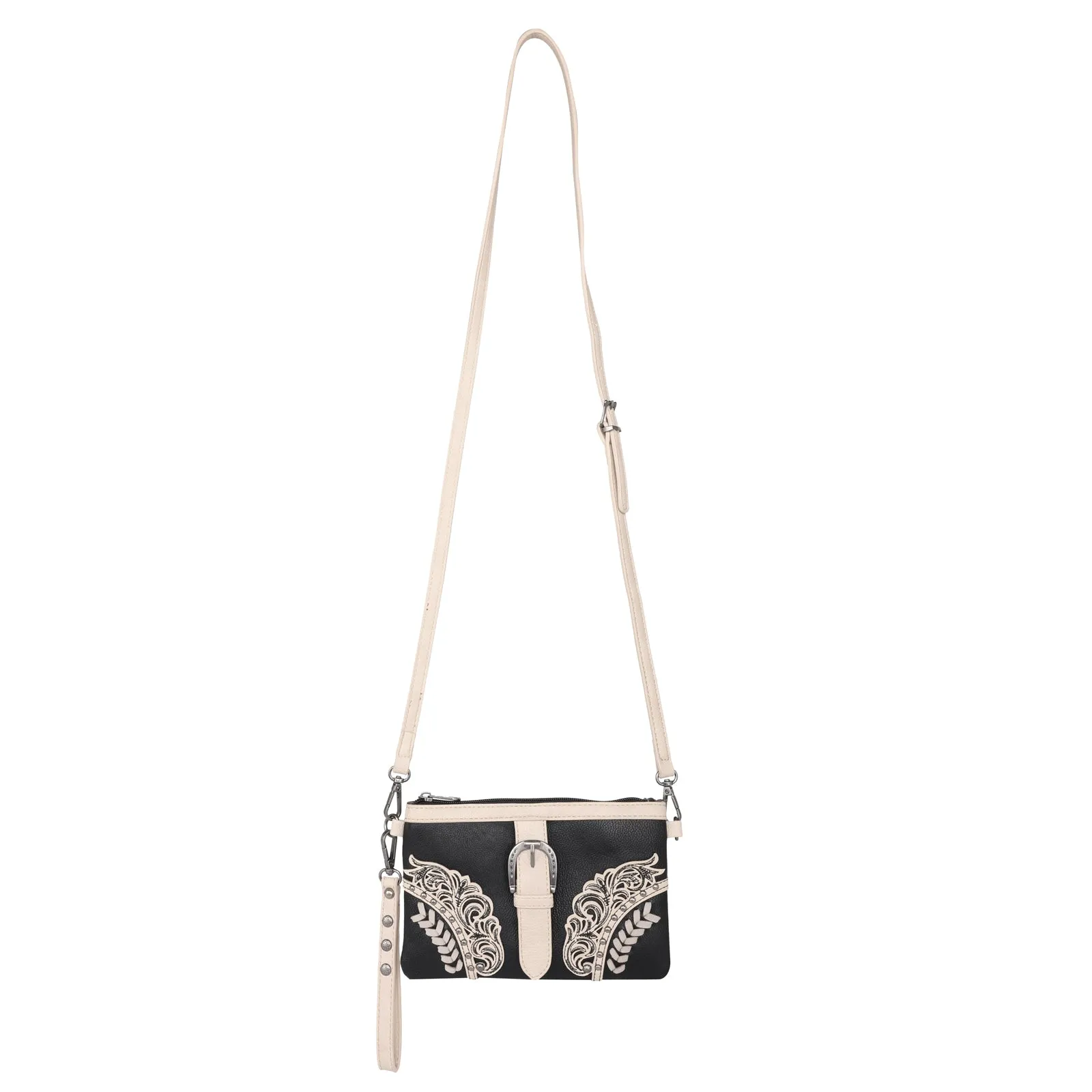 MW1177-181 Montana West Cut-Out /Buckle Collection Clutch/Crossbody