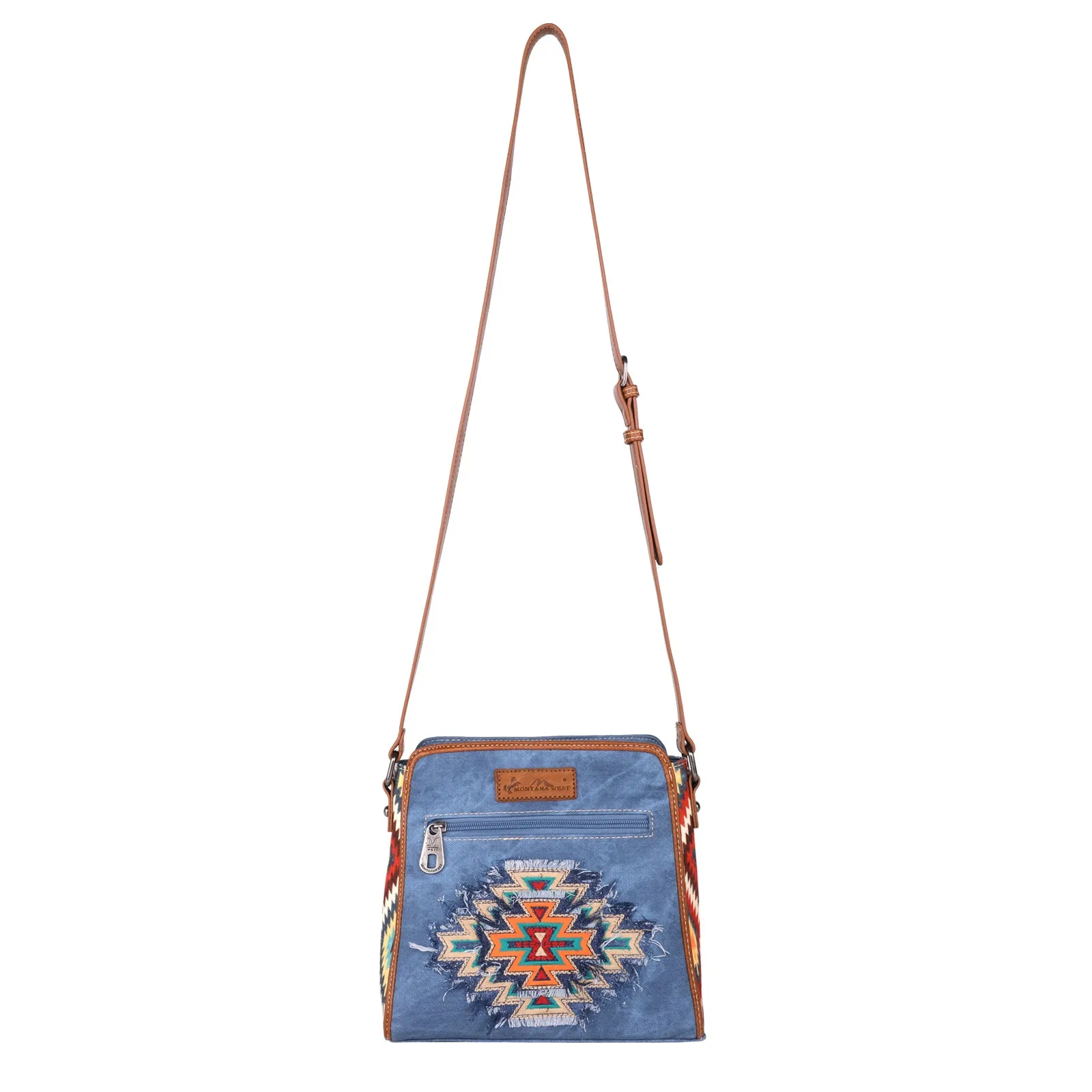 MW1210-8360 Montana West Aztec Jean Collection Crossbody