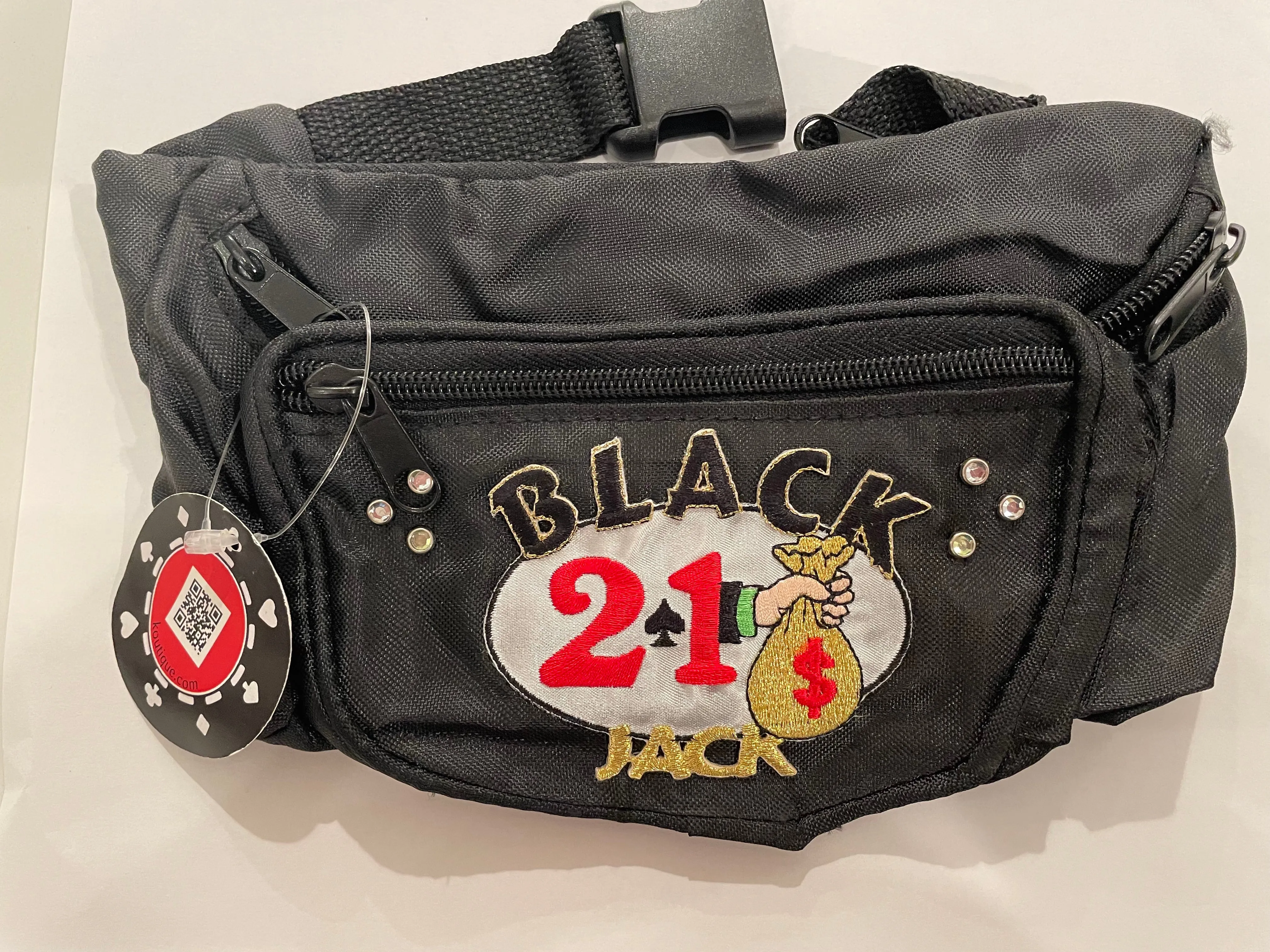 MY casino chic fanny pack Black 11 themes