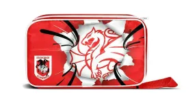 NRL Lunch Cooler Bag Box - St George Illawarra Dragons -  300mm x 175mm x 65mm