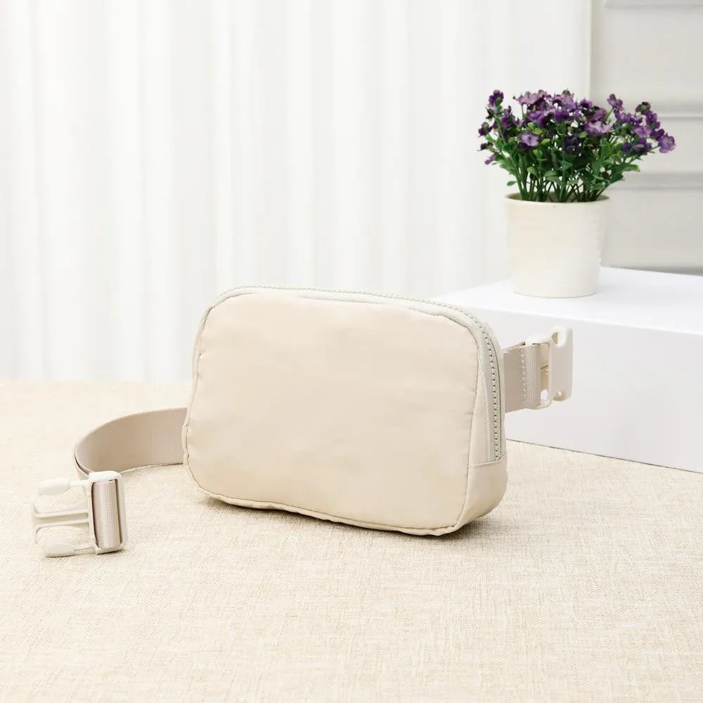 Nylon Belt Cross Body Bag