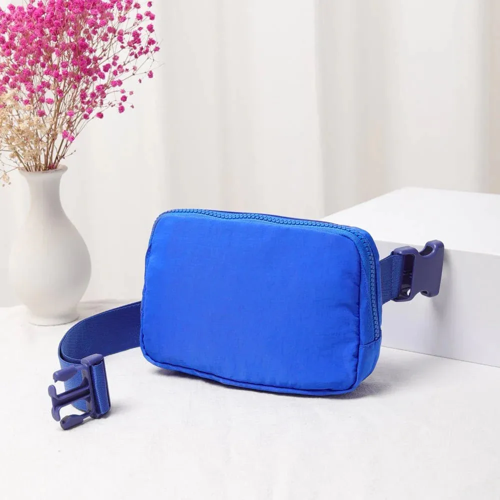 Nylon Belt Cross Body Bag