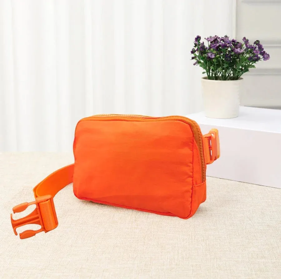 Nylon Belt Cross Body Bag