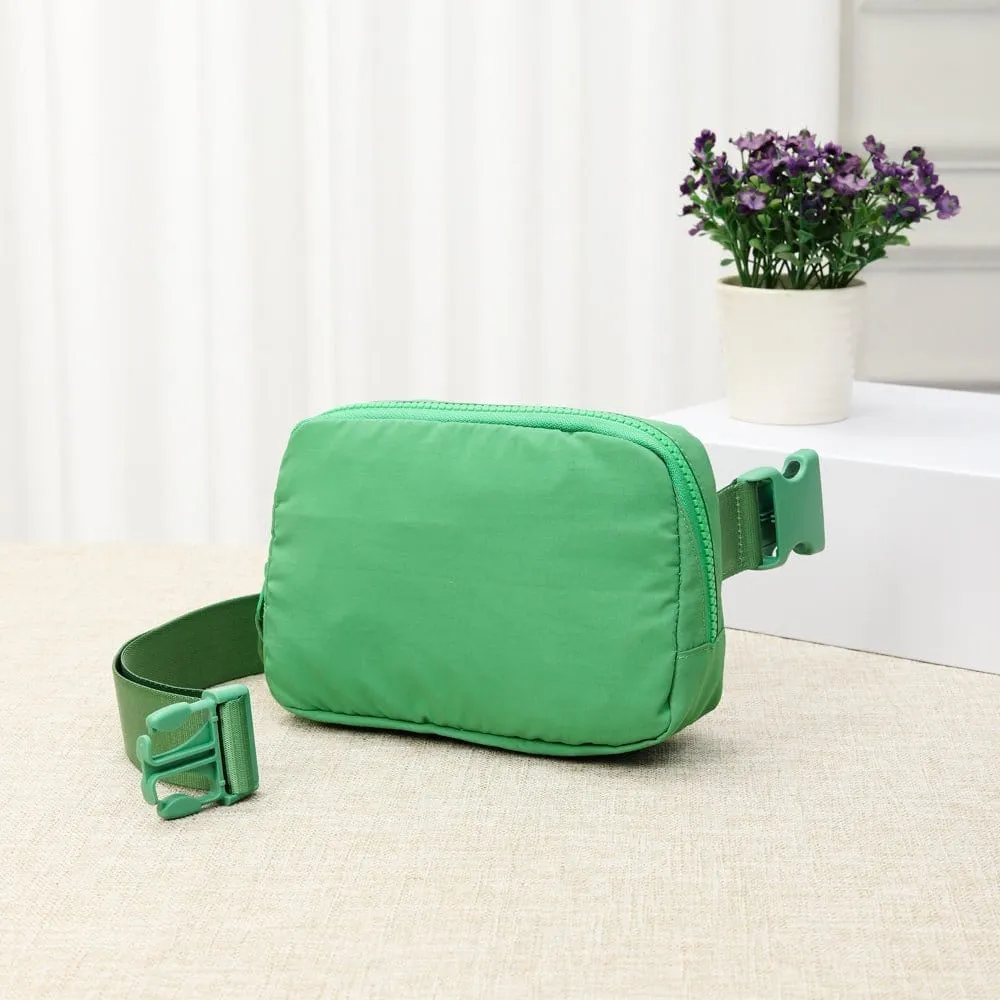 Nylon Belt Cross Body Bag