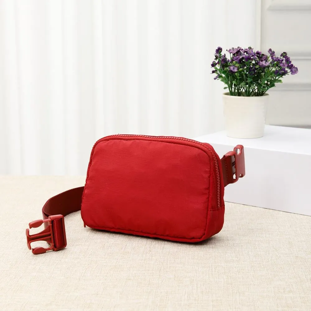 Nylon Belt Cross Body Bag