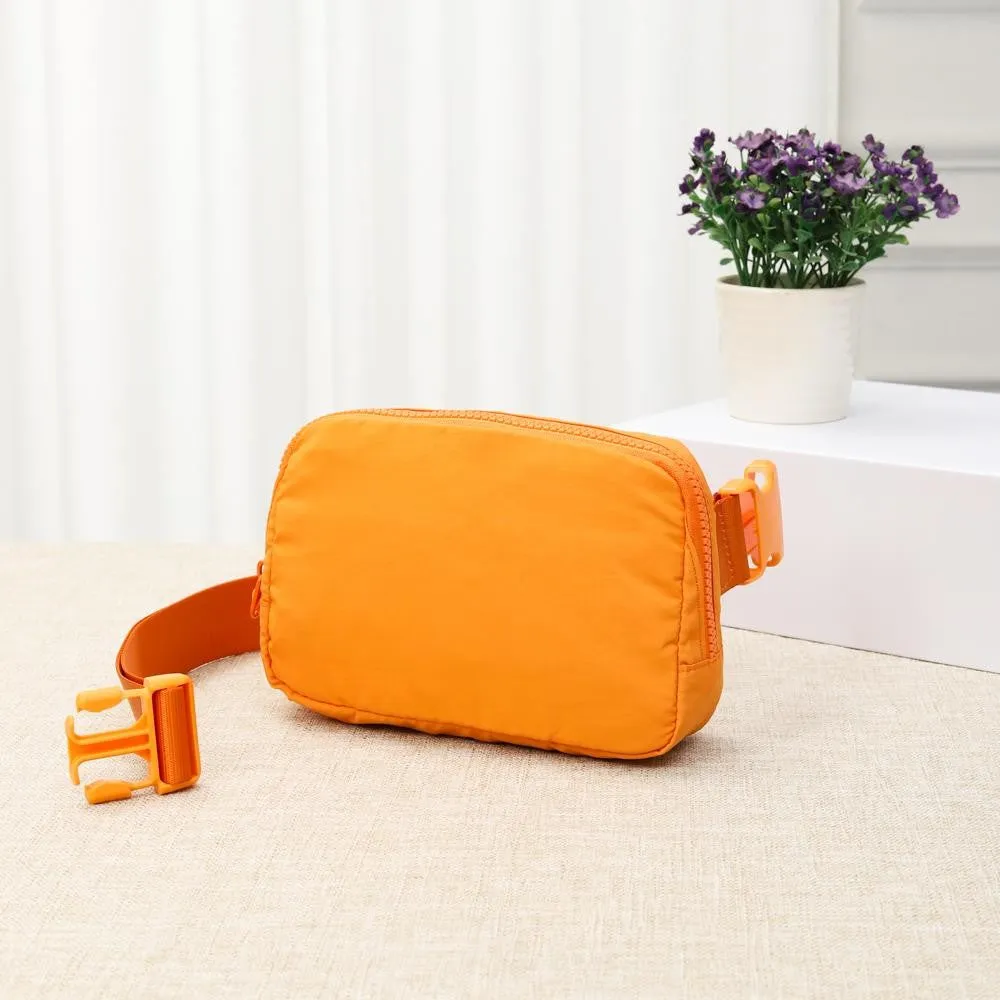 Nylon Belt Cross Body Bag