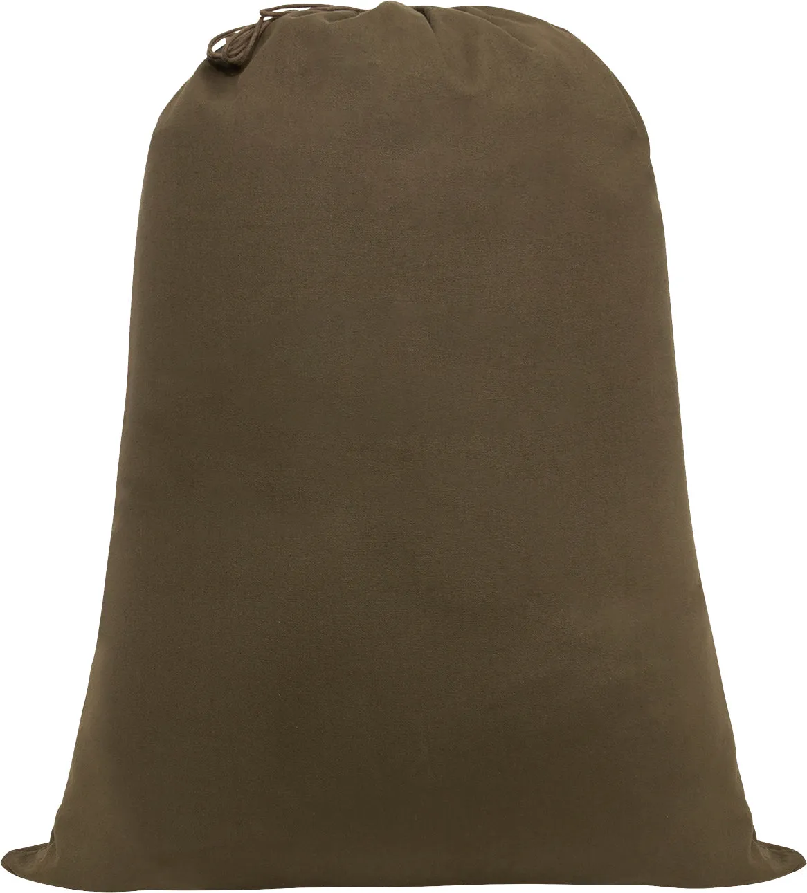 Olive Drab - Military Ditty Bag, 19" x 16" Canvas Travel Laundry Bag