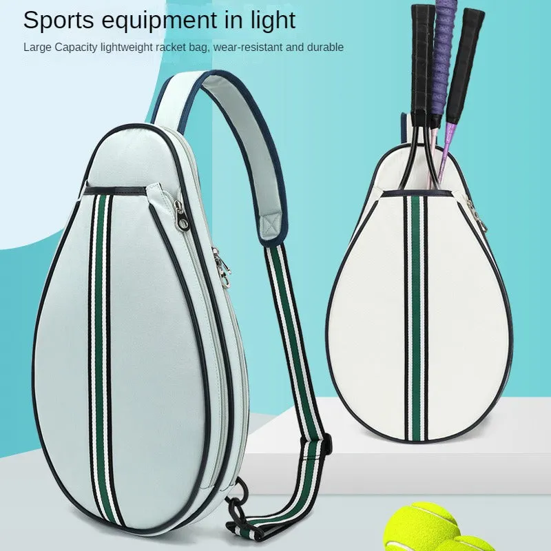 Outdoor Sports Badminton Racket Bag Lightweight Tennis Racket Storage Bag