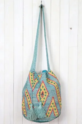 Patterned Drawstring Bag by Lovestitch