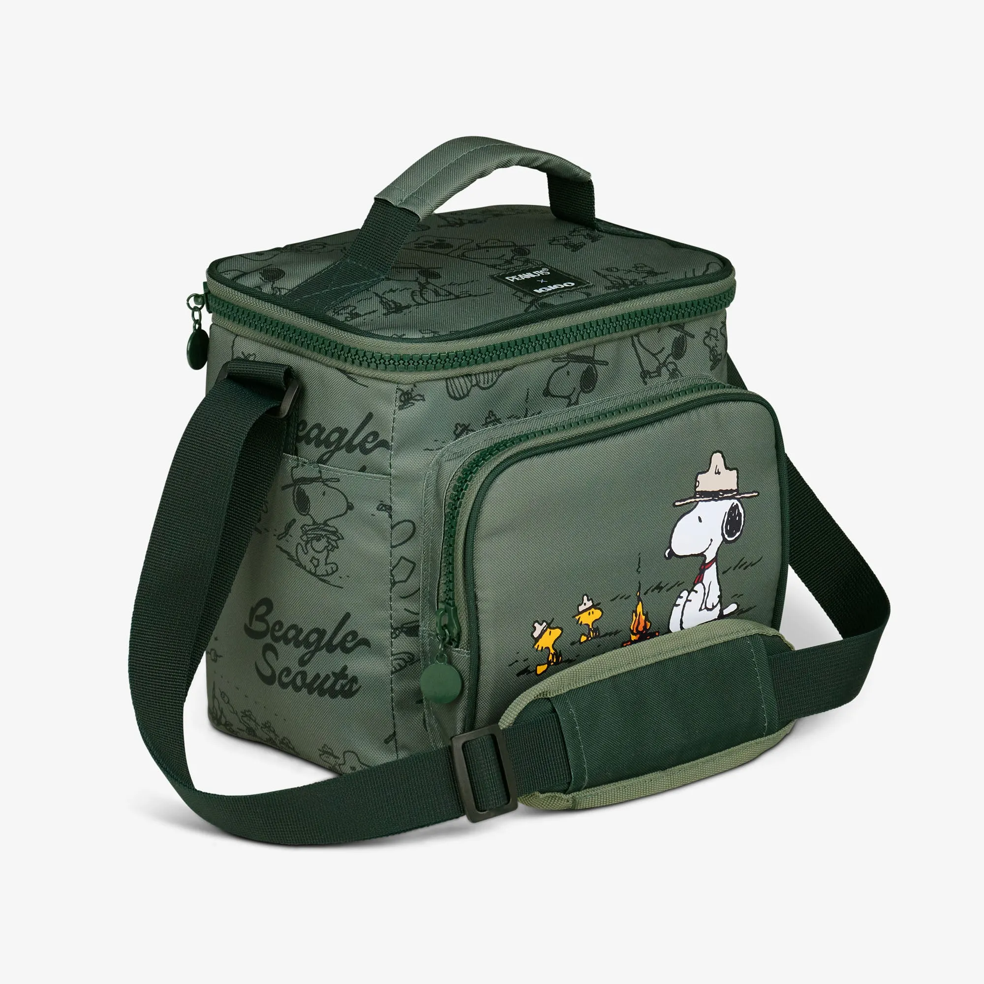 Peanuts Beagle Scouts Square Lunch Cooler Bag