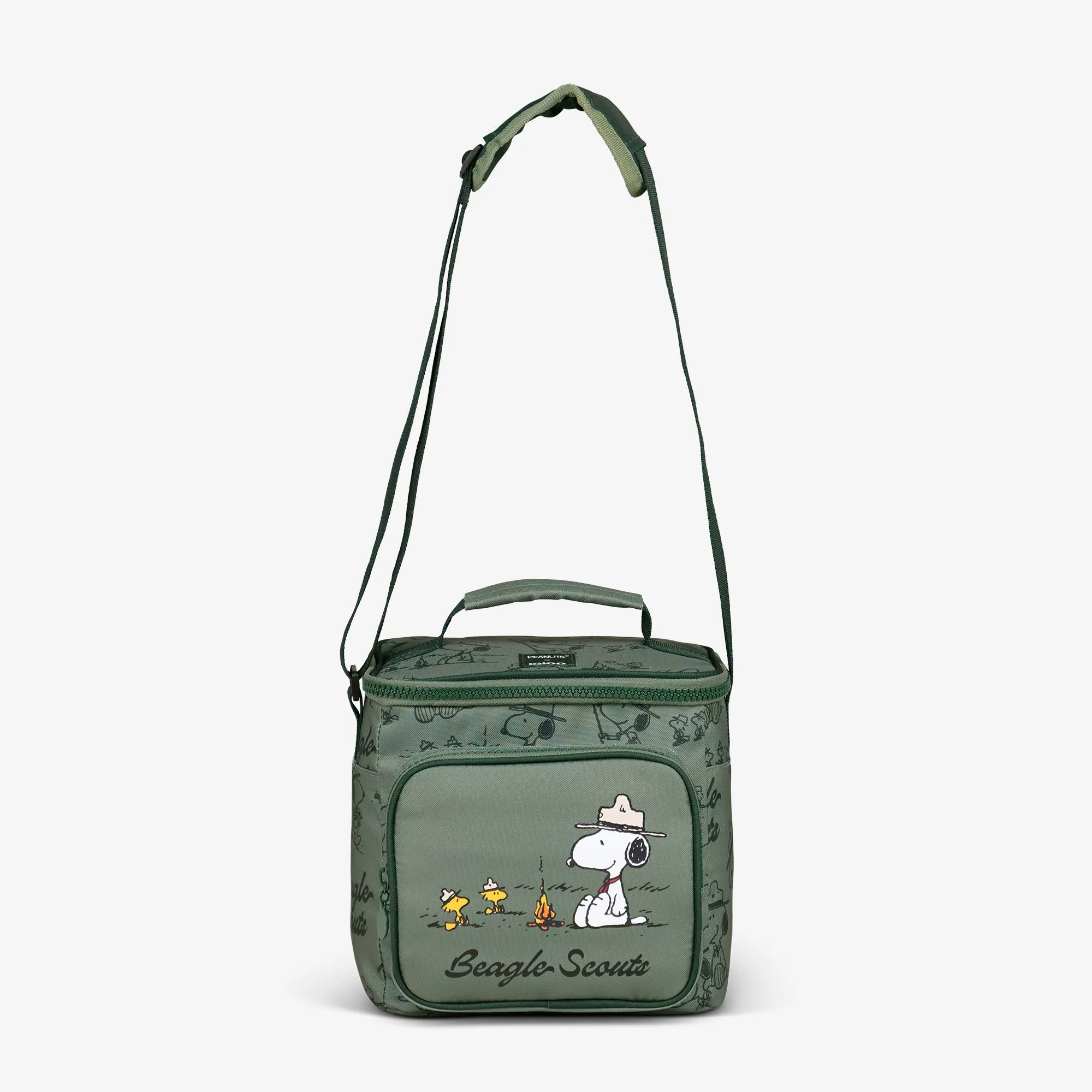 Peanuts Beagle Scouts Square Lunch Cooler Bag