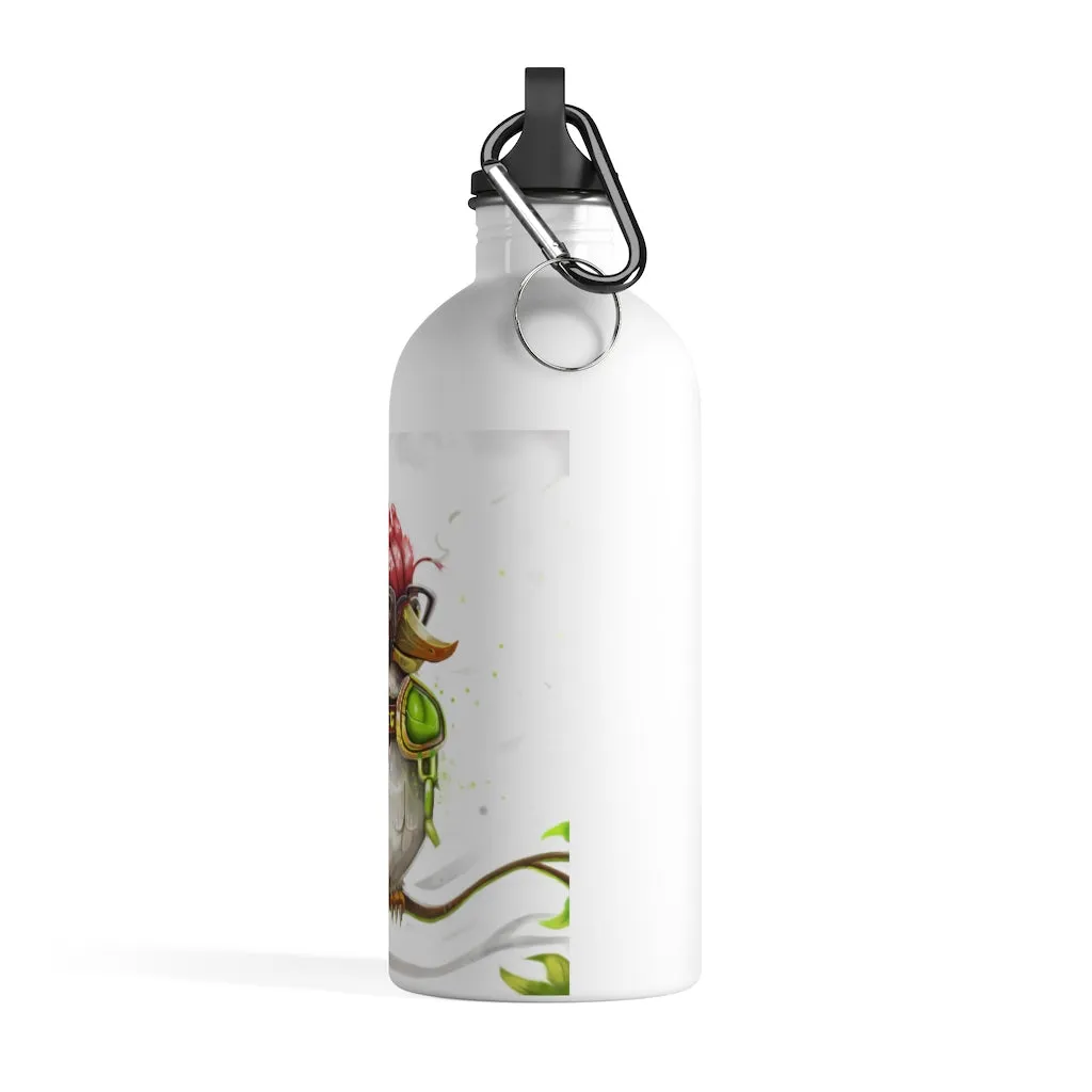 Pete the Sweet Little Bird Stainless Steel Water Bottle