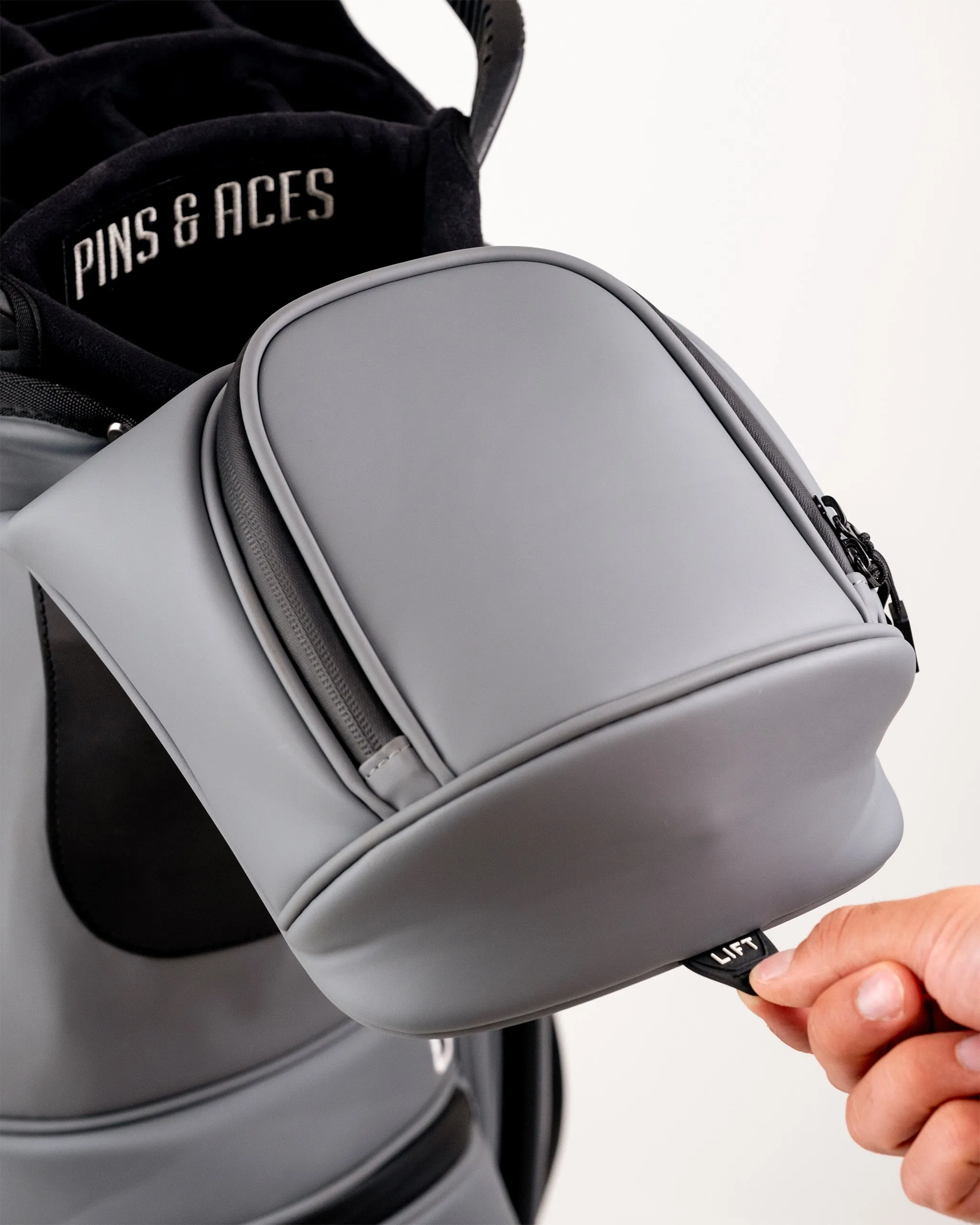 Pins & Aces Cart Bag - Flat Ash