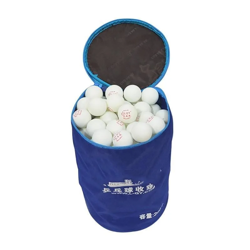 Portable Table Tennis Ball Bag Case Holds 200 Balls