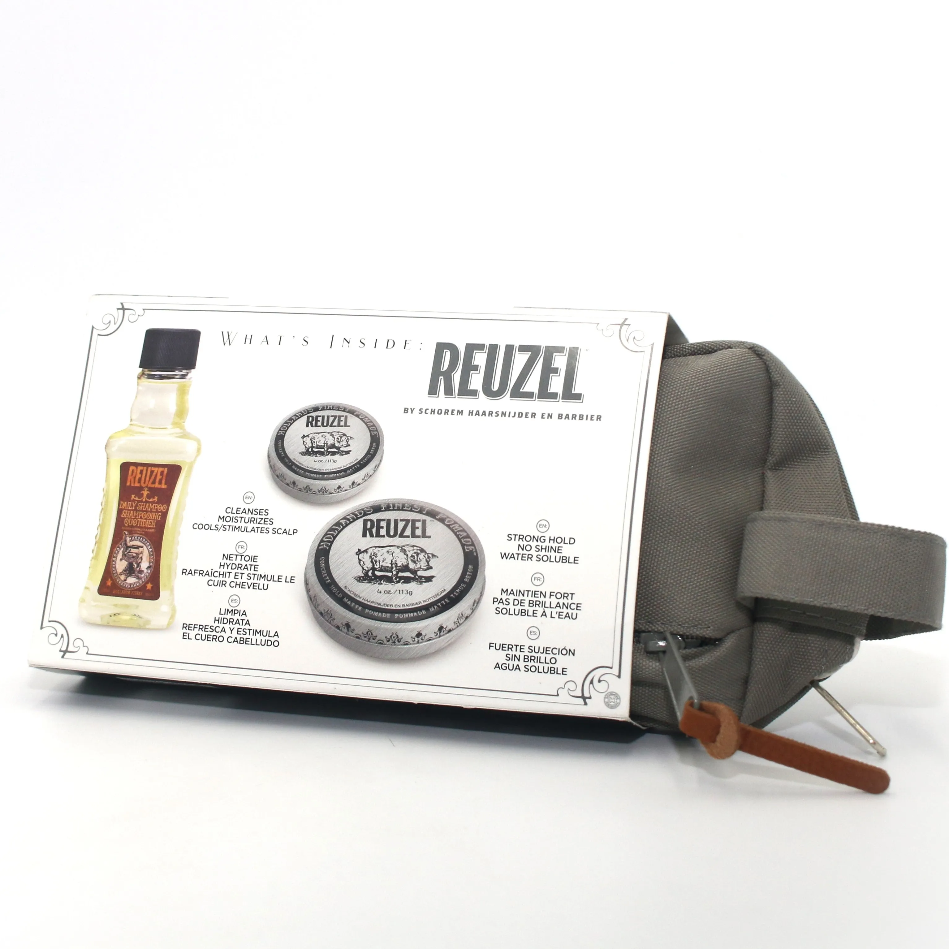 Reuzel Concrete PomadeTravel Kit