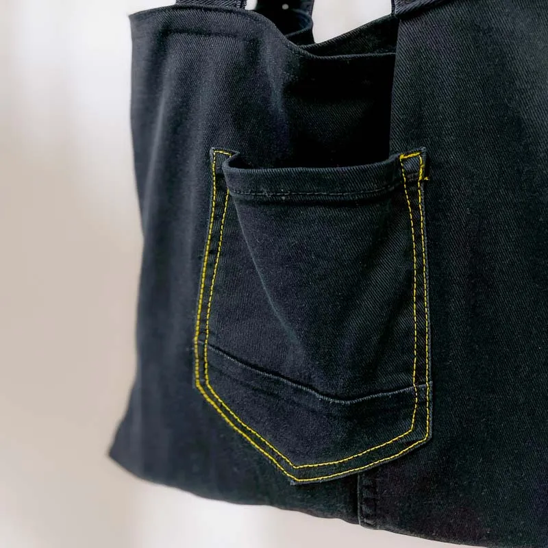 Reworked Denim Tote Bag
