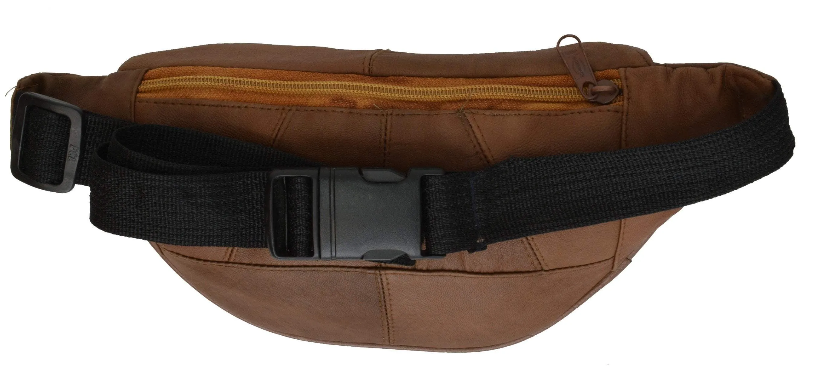 Slim Genuine Leather Waist Pouch Fanny Pack Multiple Colors