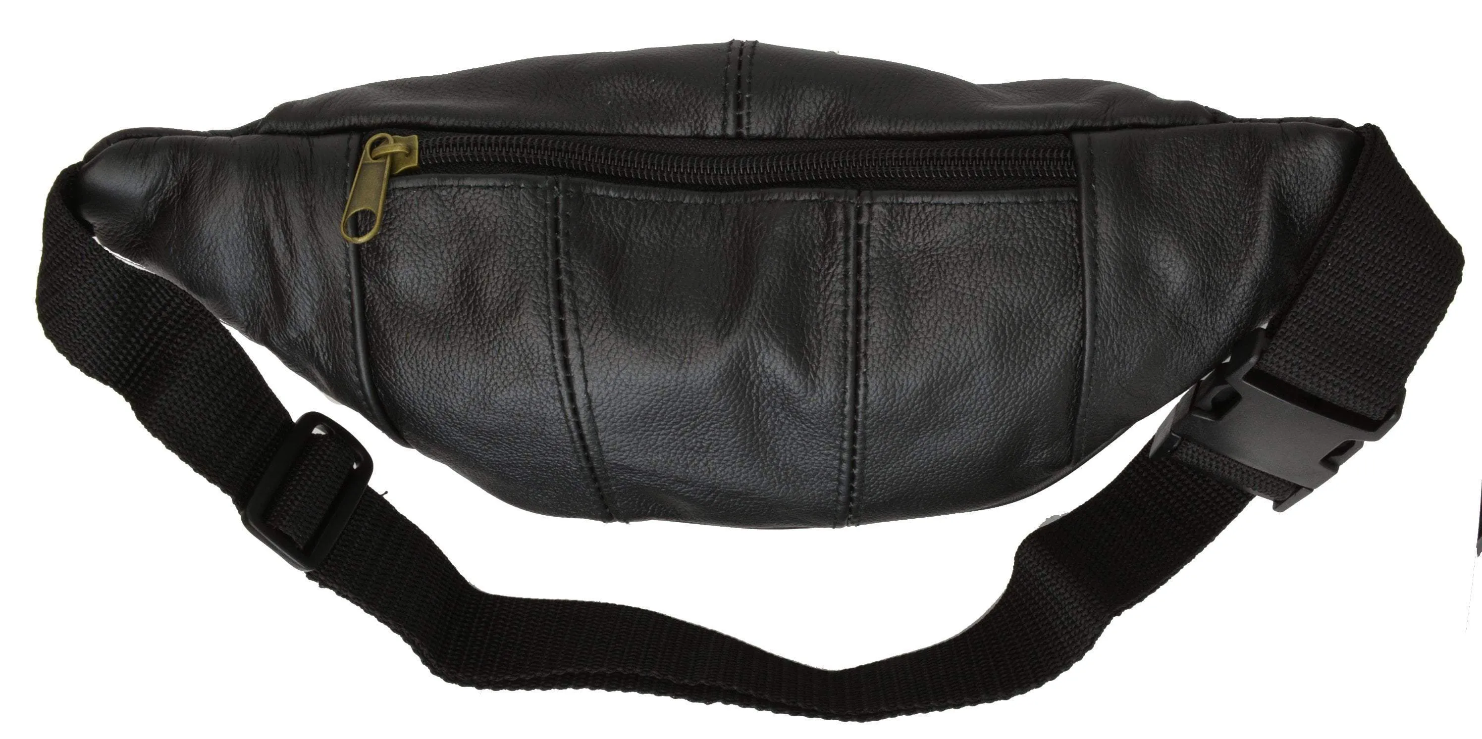 Slim Genuine Leather Waist Pouch Fanny Pack Multiple Colors