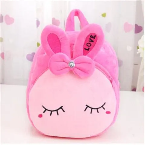 Soft Plush Cartoon Panda Rabbit Children Backpack