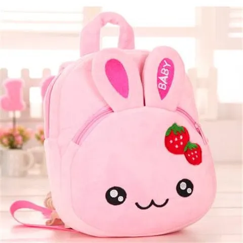 Soft Plush Cartoon Panda Rabbit Children Backpack