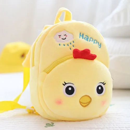 Soft Plush Cartoon Panda Rabbit Children Backpack