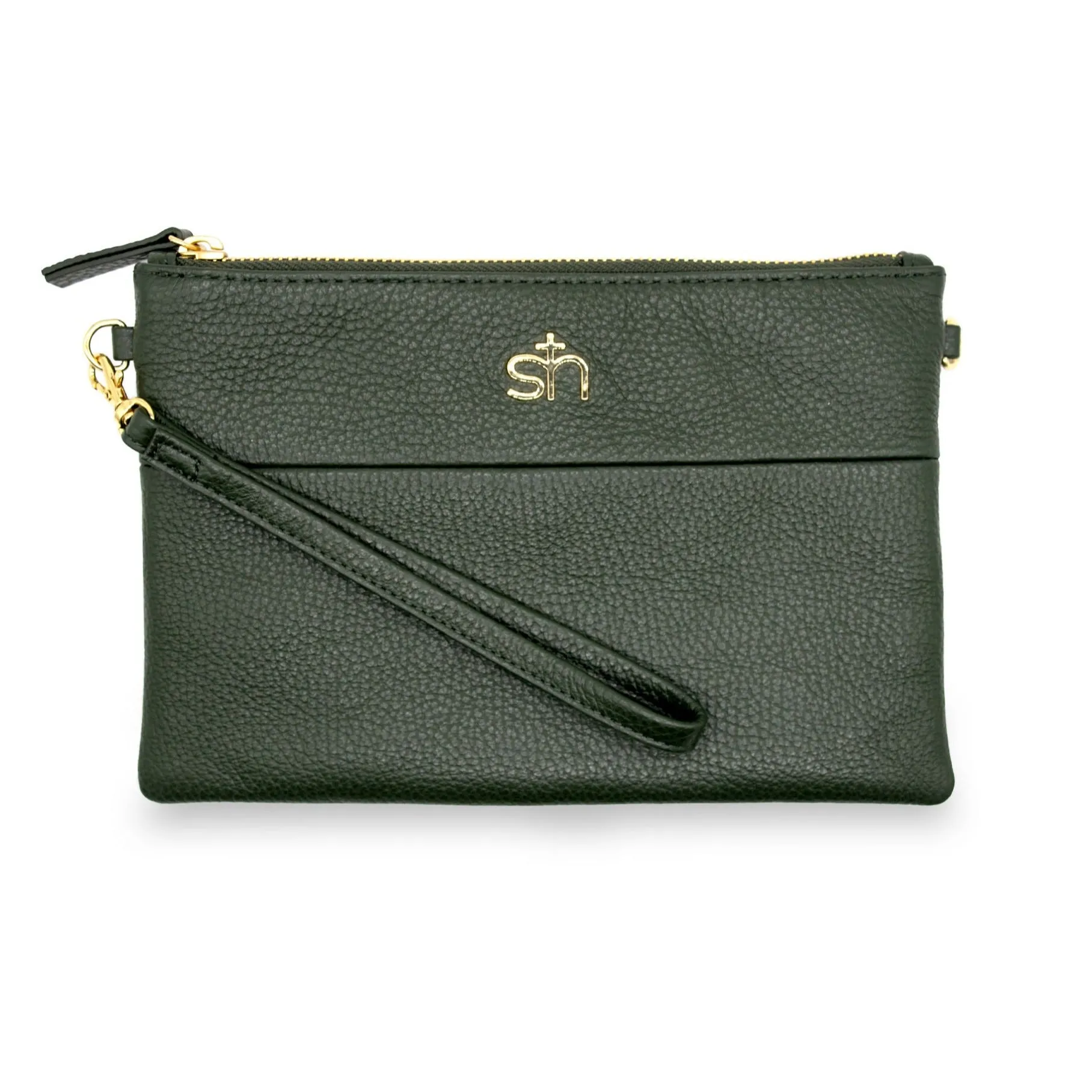 Soho Wristlet Clutch- Loden  =NEW=