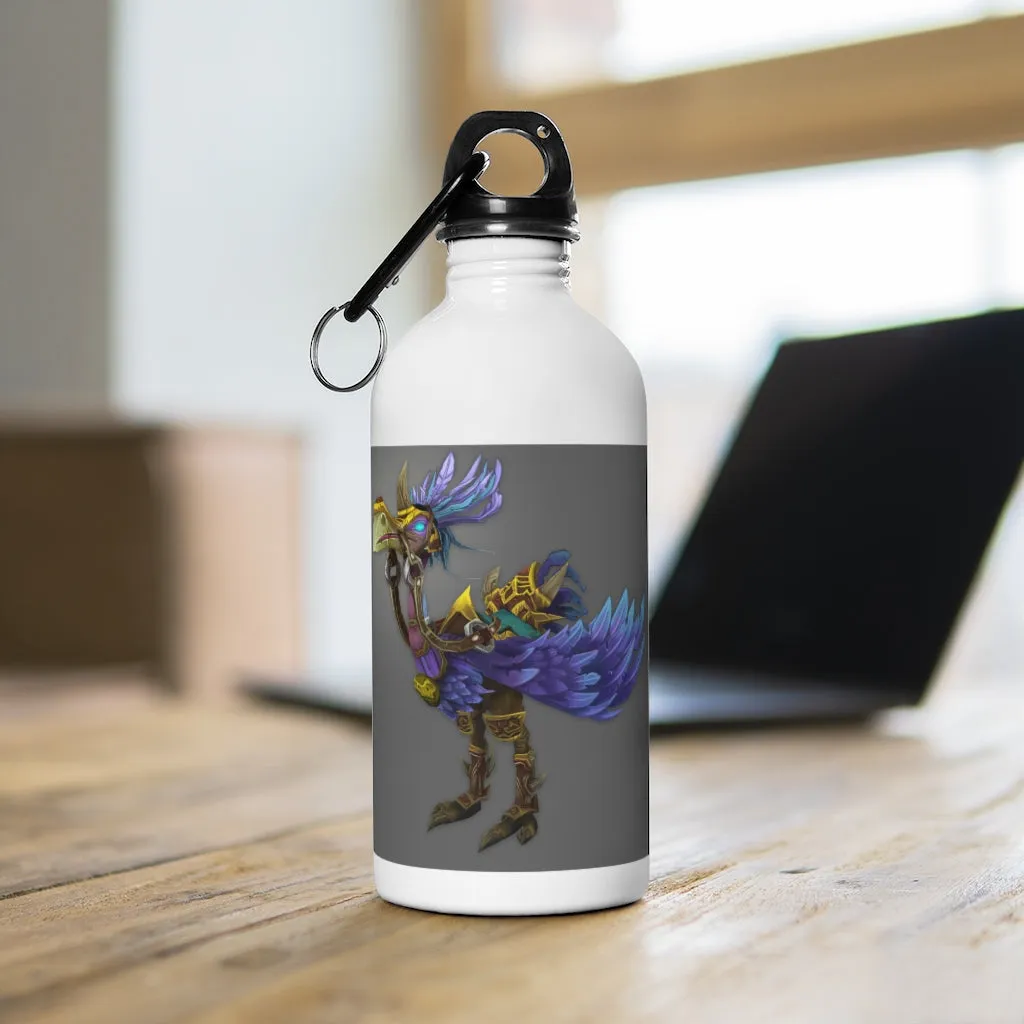 Squawkers the Ostrich Mount Stainless Steel Water Bottle