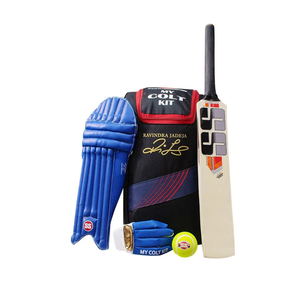 SS Ravindra Jadeja Colt Cricket Kit