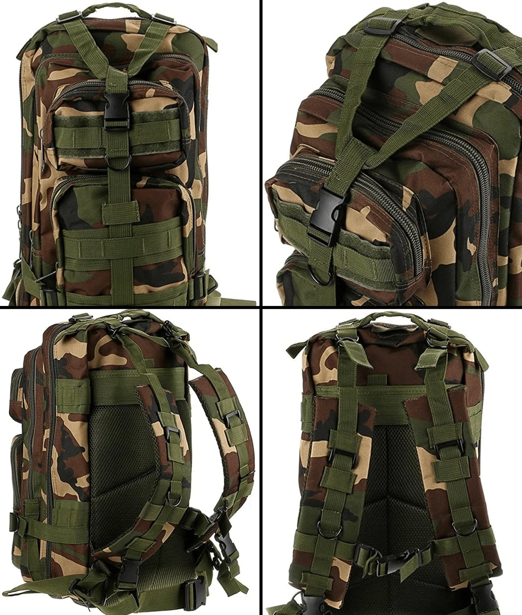 Tactical Military 25L Molle Backpack