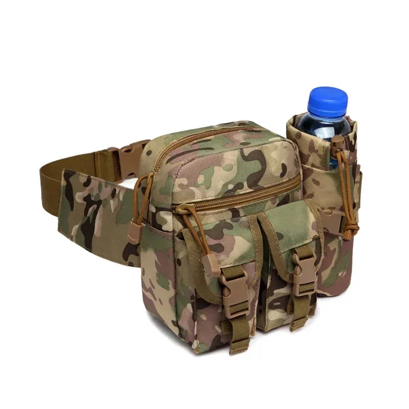 Tactical Nylon Waist Pack Hiking Vintage Bag