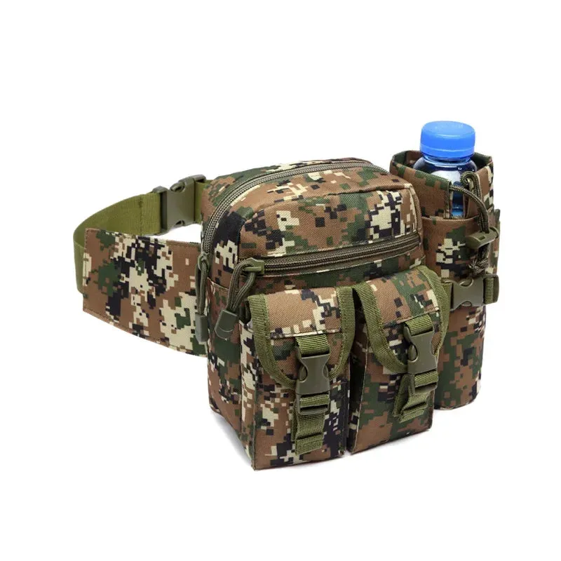 Tactical Nylon Waist Pack Hiking Vintage Bag