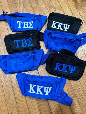 TBS & KKPsi 3D Puff Ink Fanny Packs