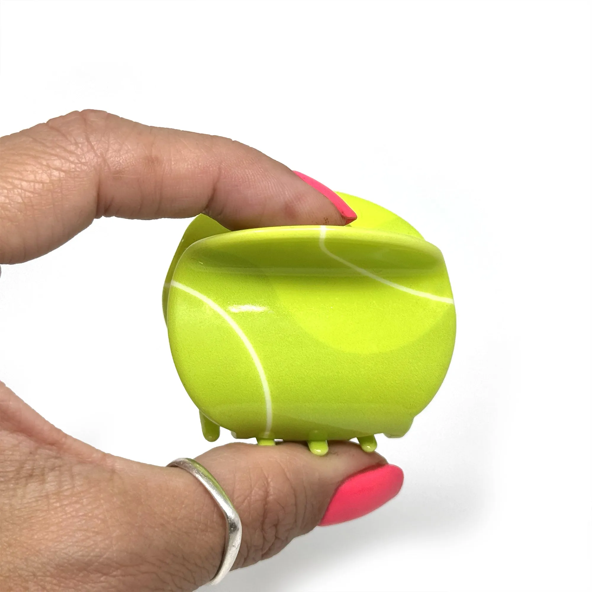 Tennis Ball Hair Claw – Fun Sports Hair Clip | Perfect Accessory for Tennis Fans