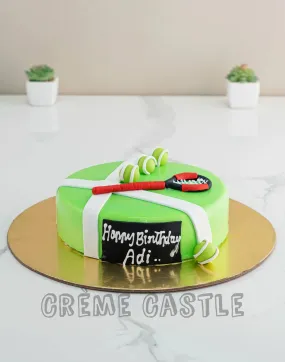 Tennis Player Cake