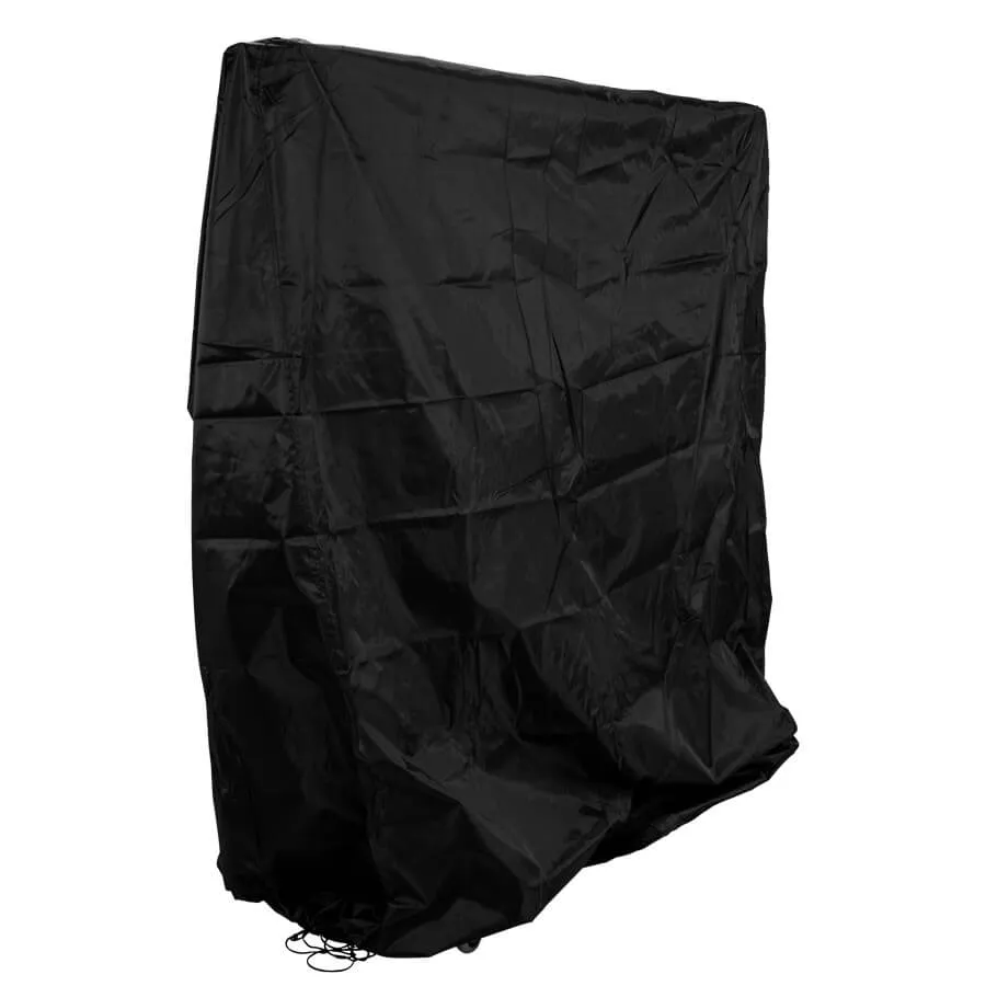 TENNIS TABLE COVER "SPIN IN" & "SPIN OUT" BLACK