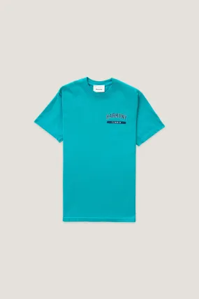 Tennis Tee - Sea Green - Cotton Jersey