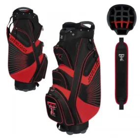 Texas Tech Red Raiders WinCraft "The Bucket II" 14-Way Cooler Cart Golf Bag