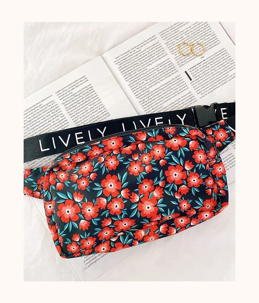 The Crew Fanny Pack: Poppy Floral