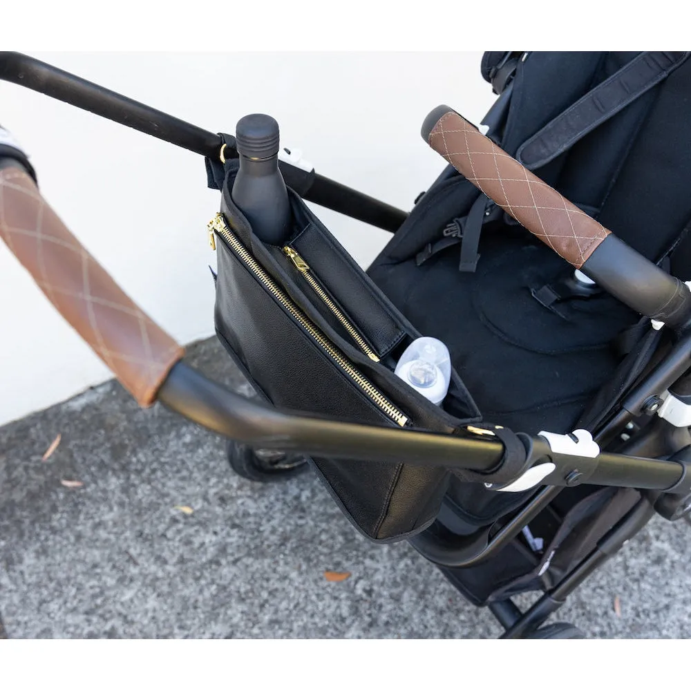 Vegan Leather Pram Caddy