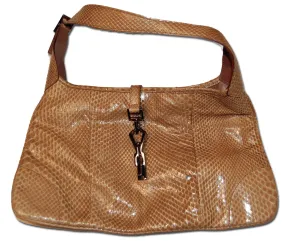 Vintage Gucci Cognac Snakeskin Purse