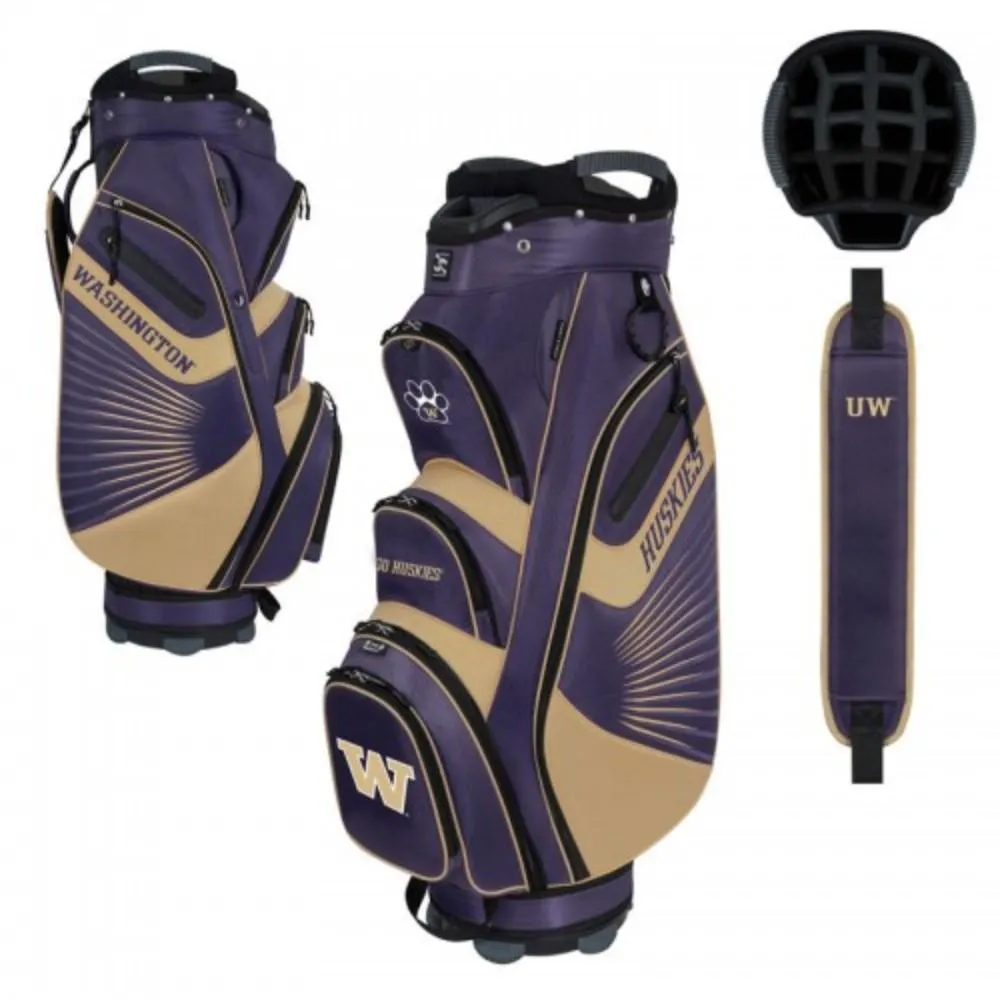 Washington Huskies WinCraft "The Bucket II" 14-Way Cooler Cart Golf Bag