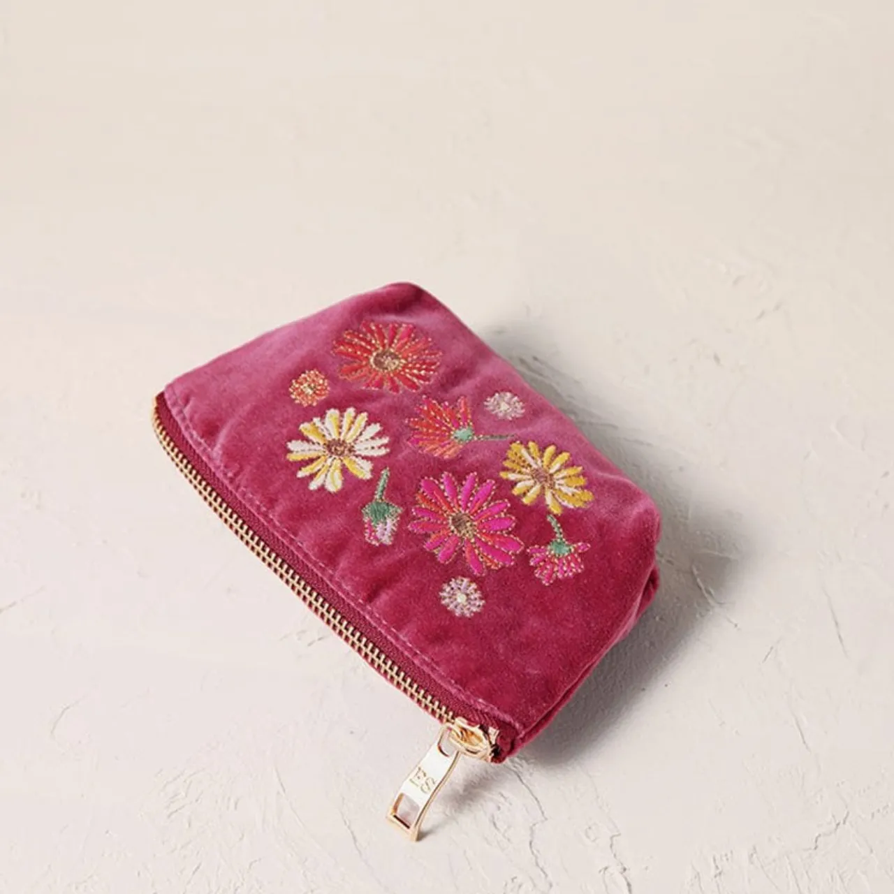 Wildflower Dry Rose Coin Purse