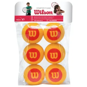 Wilson Starter Foam 6 Pack