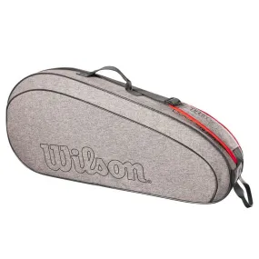 Wilson Team 3 Pack Heather Grey Tennis Bag