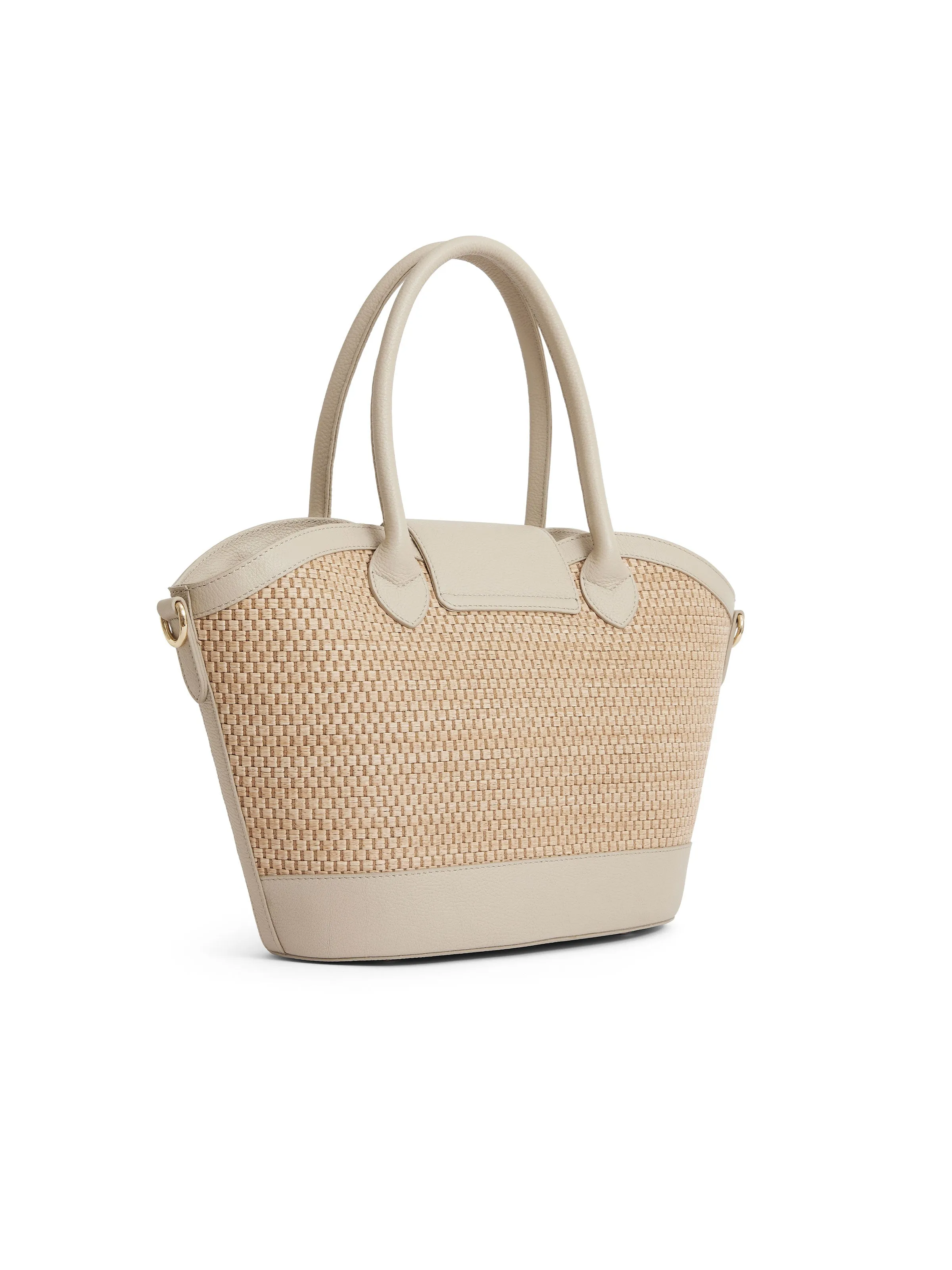 Windsor Basket Bag - Stone