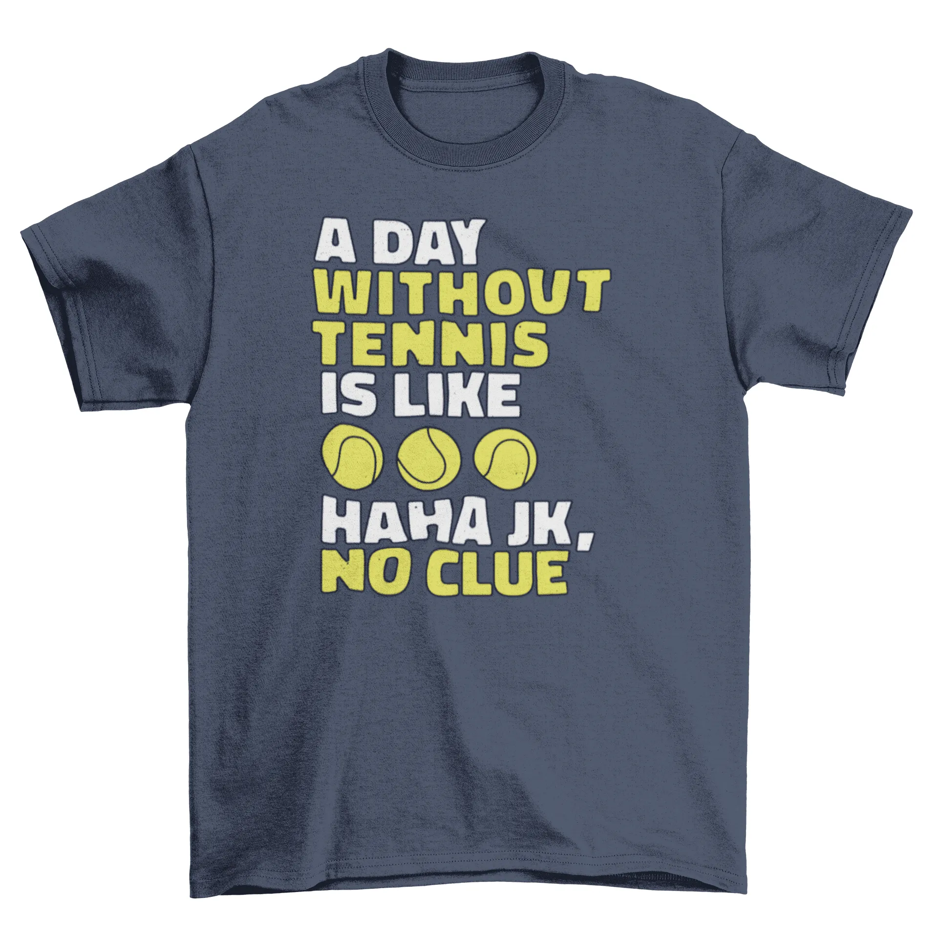 Without tennis t-shirt