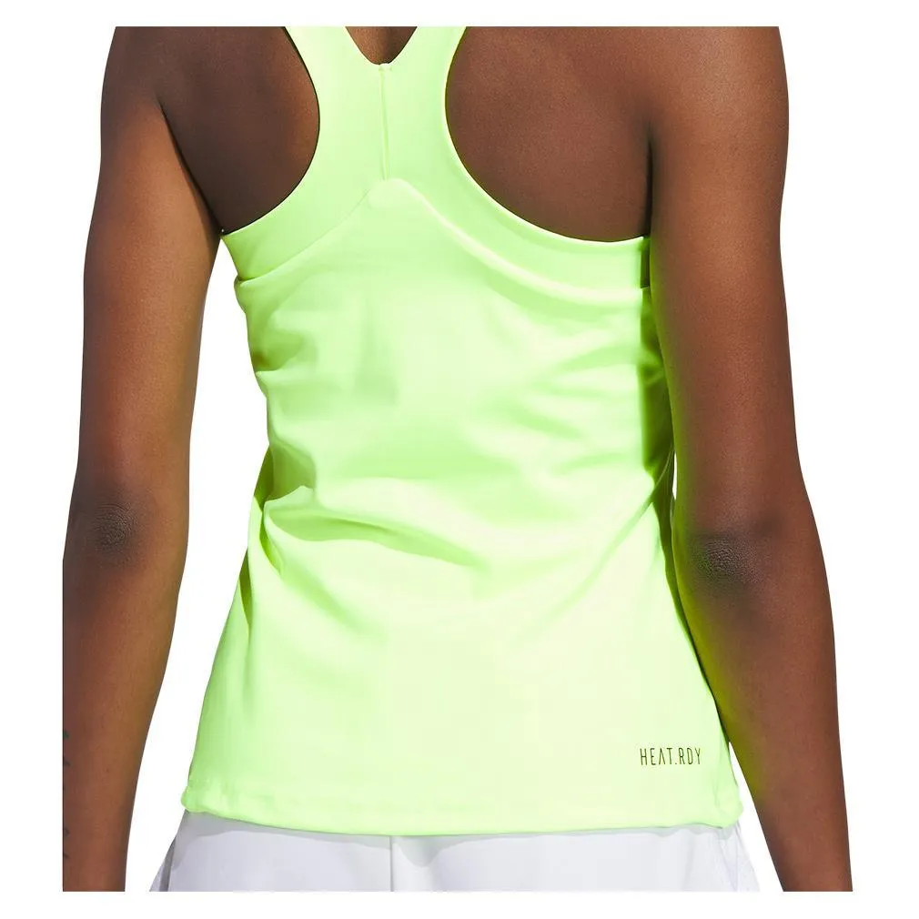 Women's Gameset Tennis Y-Tank Lucid Lemon