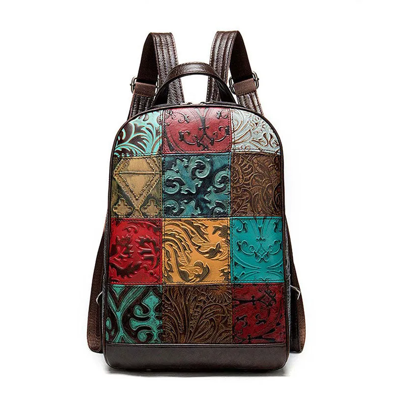 Women's Leather Backpack Purse