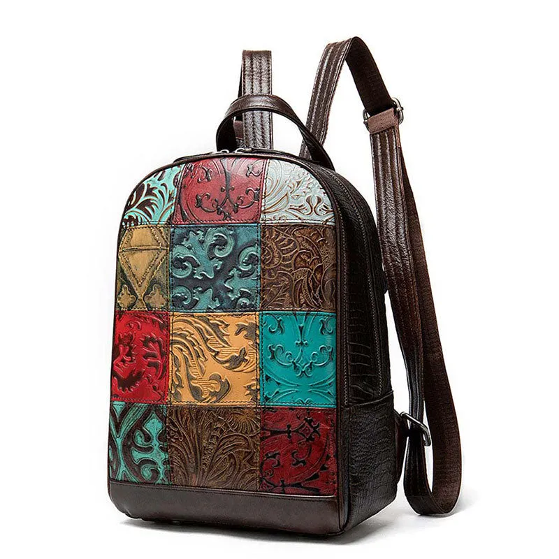 Women's Leather Backpack Purse