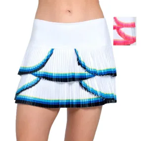 Women`s Pleated Tennis Skort Multicolor